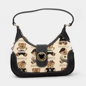 Cartera henney bear, negro surtido