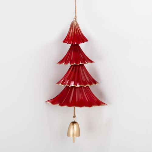 Campana de viento de 36 x 20 cm árbol 4 secciones