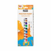 Set Gouache Pop Art Pébéo de 10 ml x 11 unidades + 1 Tubo de 15 ml
