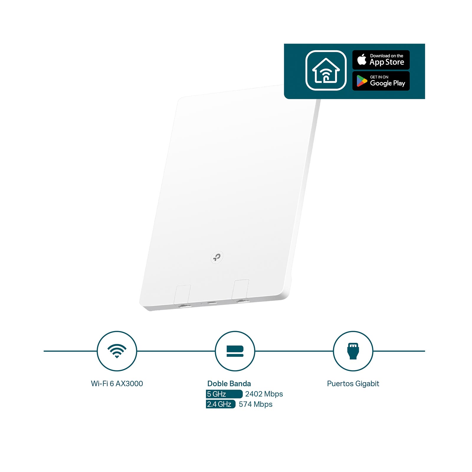 Router TP-Link Archer Air R5 AX3000 Wi-Fi 6, blanco