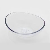 Ensaladera de 3.3 litros ovalada en acrílico transparente