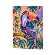 Kit de pintura por números tucan