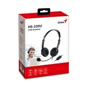 Audífonos tipo diadema con micrófono Genius