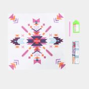 Funda de cojín para pintar con diamantes