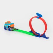 Pista de carros con accesorios