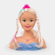 Muñeca de 26 cm Mermaids cabeza para peinar con accesorios (surtido)