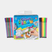 Kit para colorear animales x 15 piezas