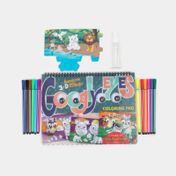 Kit para colorear animal con ojos movibles x 16 piezas