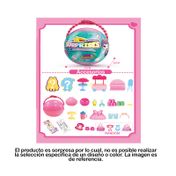 Bola sorpresa de 20 cm con muñeca y accesorios