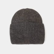 Gorro de 22 cm tejido gris