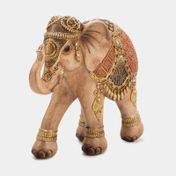 Figura de 20 x 9.5 cm elefante con manta